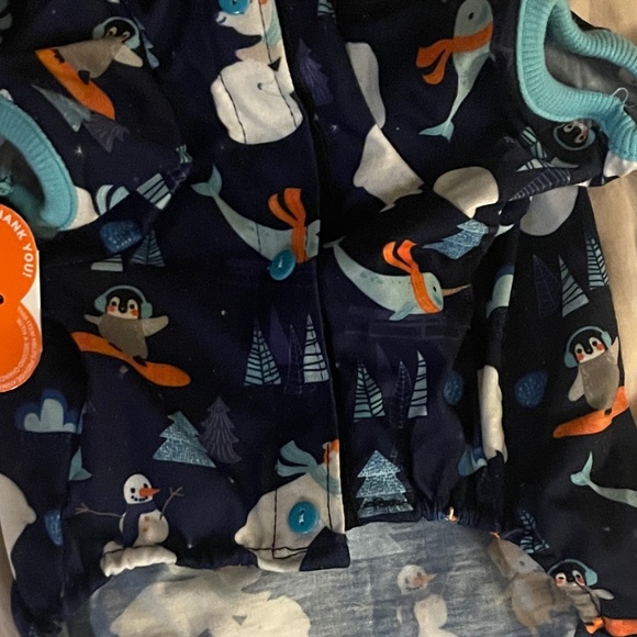 Brand New ASPCA Winter Print Dog Pyjamas - Picture 6 of 13